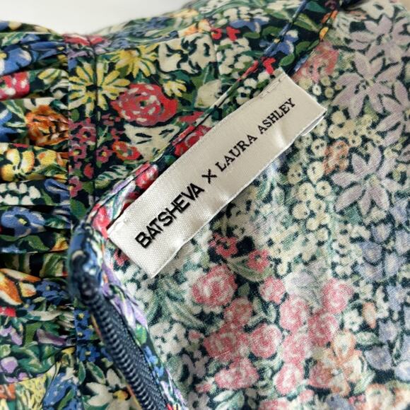 Batsheva x Laura Ashley Mini Prairie Dress 2 NEW - Picture 8 of 9